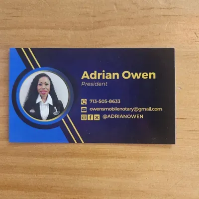 Owen's Mobile Notary Services