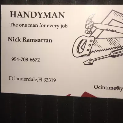5 STAR SERVICE. ( nick ramsarran)