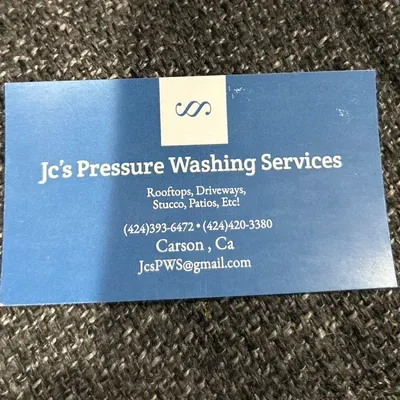 JC’S pressure washing services