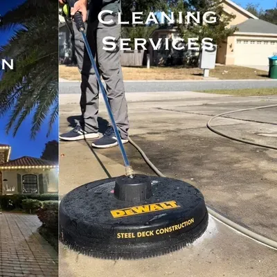 Pressure washing
