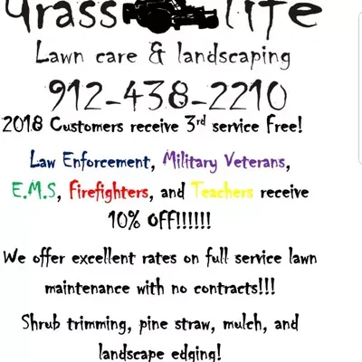 Grass Life Lawn Care And Landscaping llc