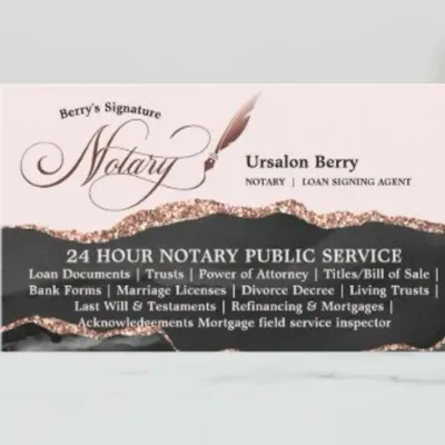 Berrys Siganture&Notary