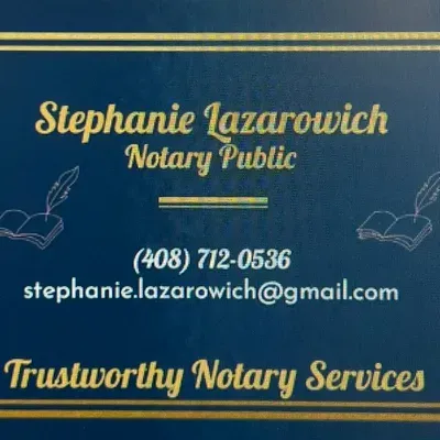 Stephanie Lazarowich Notary Services
