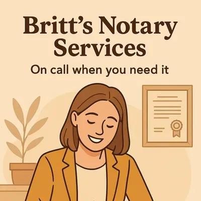 Britt’s mobile notary