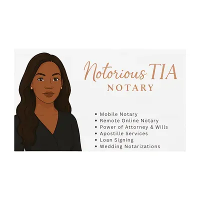Notorious T.I.A Notary LLC