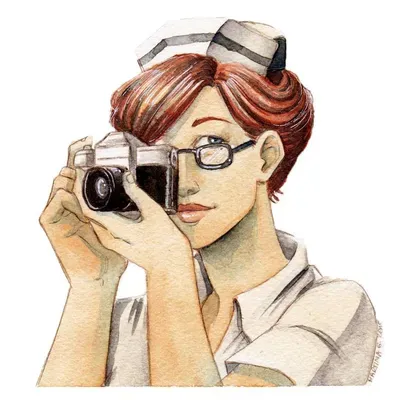 Nurse with a Nikon