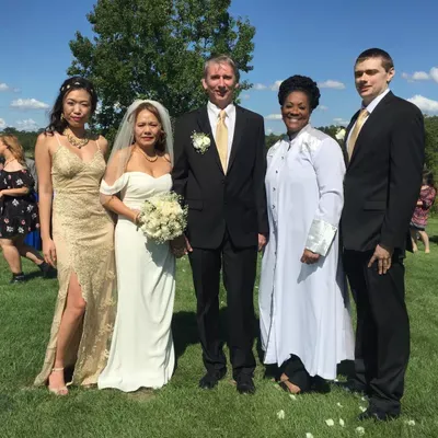 Reverend Lolita Turner wedding Officiant.