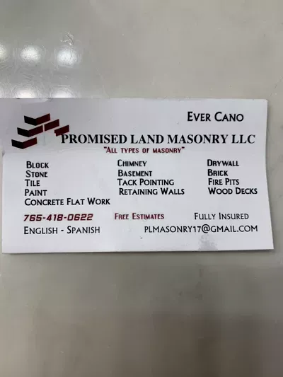 Promised Land Masonry  & Contracting LLC