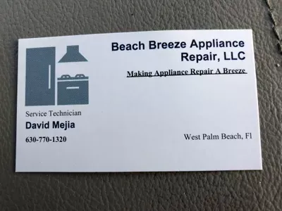 Beach Breeze appliance repair
