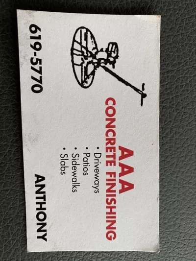 AAA Concrete Finishing
