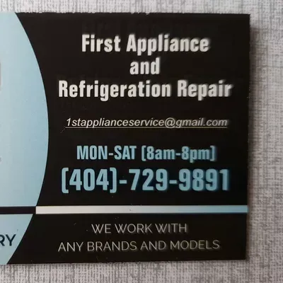 First appliance and Refrigeration repair
