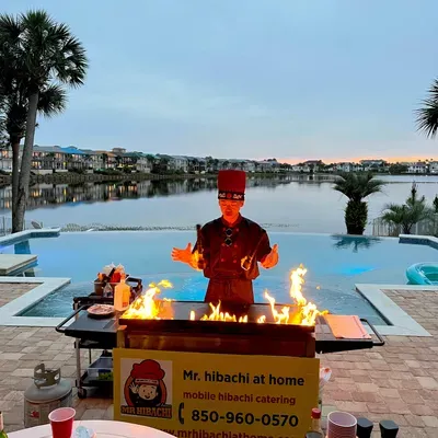 Mr. hibachi at home