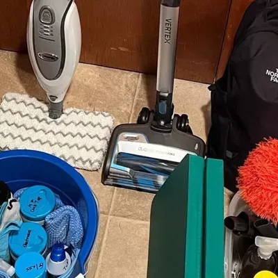 The cleaning man