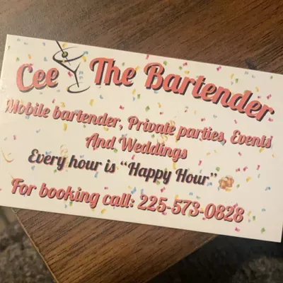 Cee the Bartender