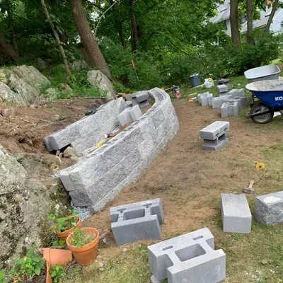 NL WHITE STONE  masonry & landscape
