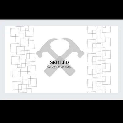 Skilled Carpenter