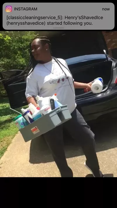 Cynthia perfect cleaning service on the go