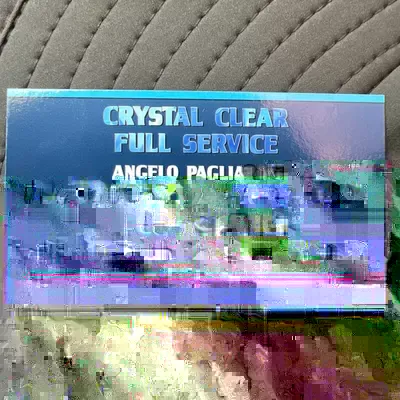 Crystal clear full service