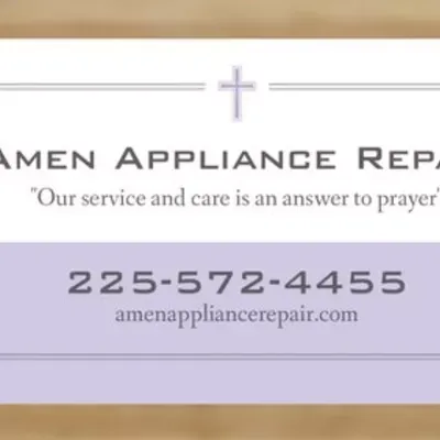 Amen Appliance Repair
