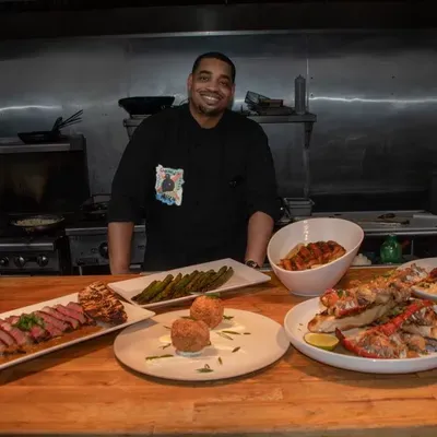 Cooking with chef meech