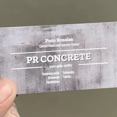 PR concrete