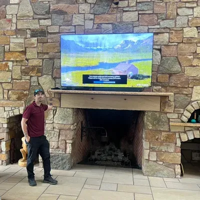 James Abbott tv mounting