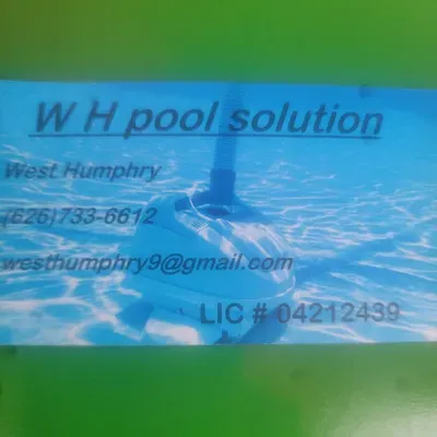 W H pool solutions