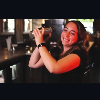 Girl behind the Bar