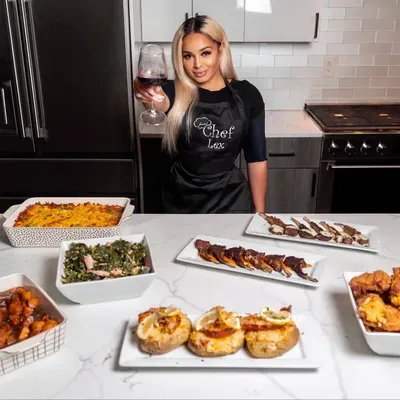 Chef Lexx eats