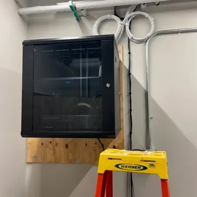 Mitch Mount and Cabling