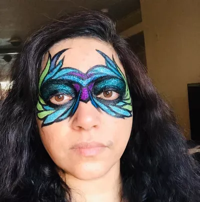 Sheena face painting