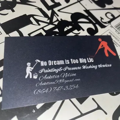 No Dream Is Too Big llc