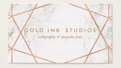 Gold Ink Studios Calligraphy & Specialty Fonts