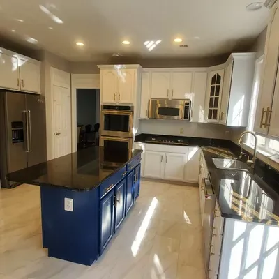 Cabinet Painting and Refacing by Kitchen Update