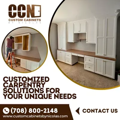 Custom cabinets by nicolas