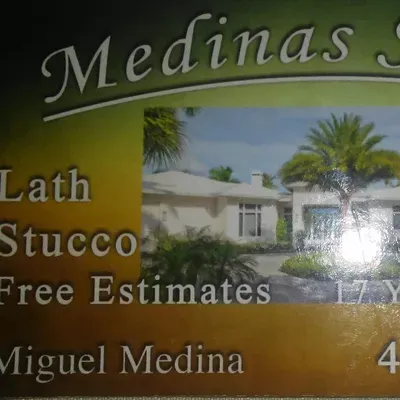 Medina's stucco