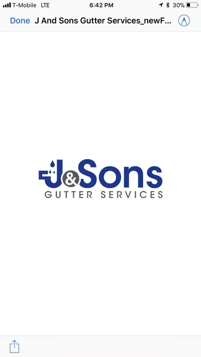 J And Sons Gutter Services