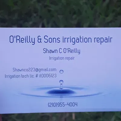 O'Reilly & Sons irrigation repair