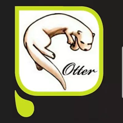 Otter Illustrating