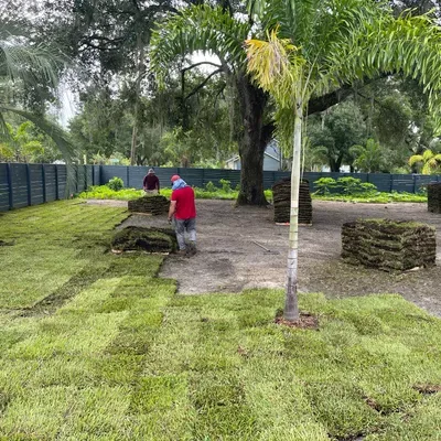 General sod and landscaping