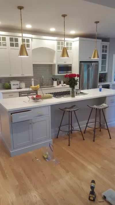 Villa interior cabinets and finish carpentry