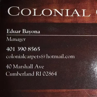 Colonial carpets