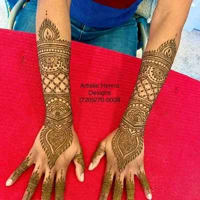 Artistic Henna Designs