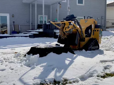 Broyles stump grinding