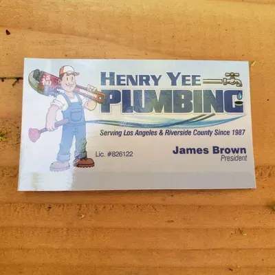 Henry yee plumbing inc