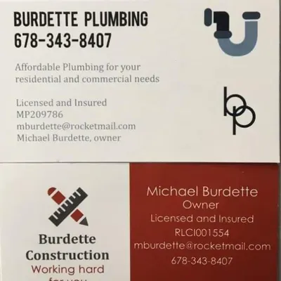 Burdette Plumbing and Construction