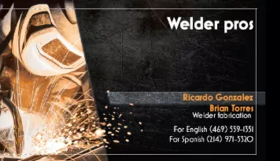Custom welding