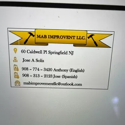 Mab improviment llc