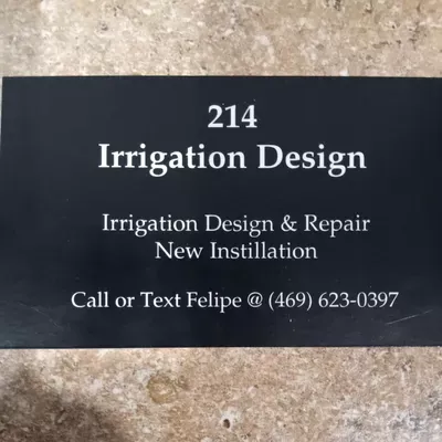 214 irrigation design