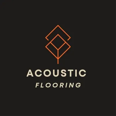 Acoustic hardwood floor